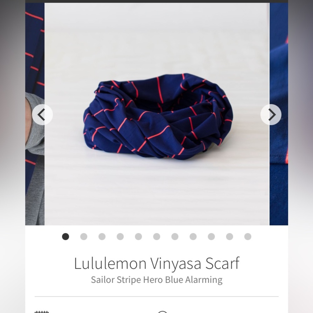 Lululemon vinyasa scarf